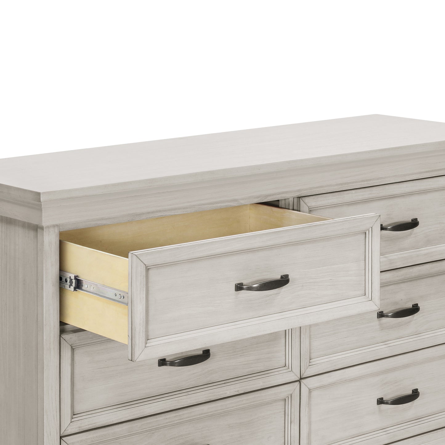 M14116LF,Langford 6-Drawer Dresser in London Fog