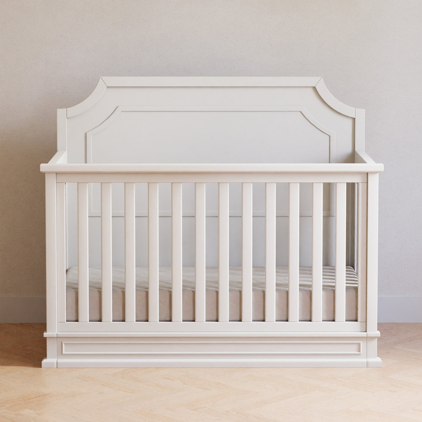 M10701RW,Emma Regency 4-in-1 Convertible Crib in Warm White