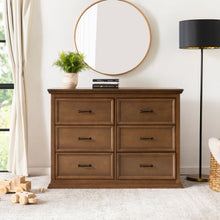 M3916MO,Foothill-Louis 6-Drawer Dresser in Mocha