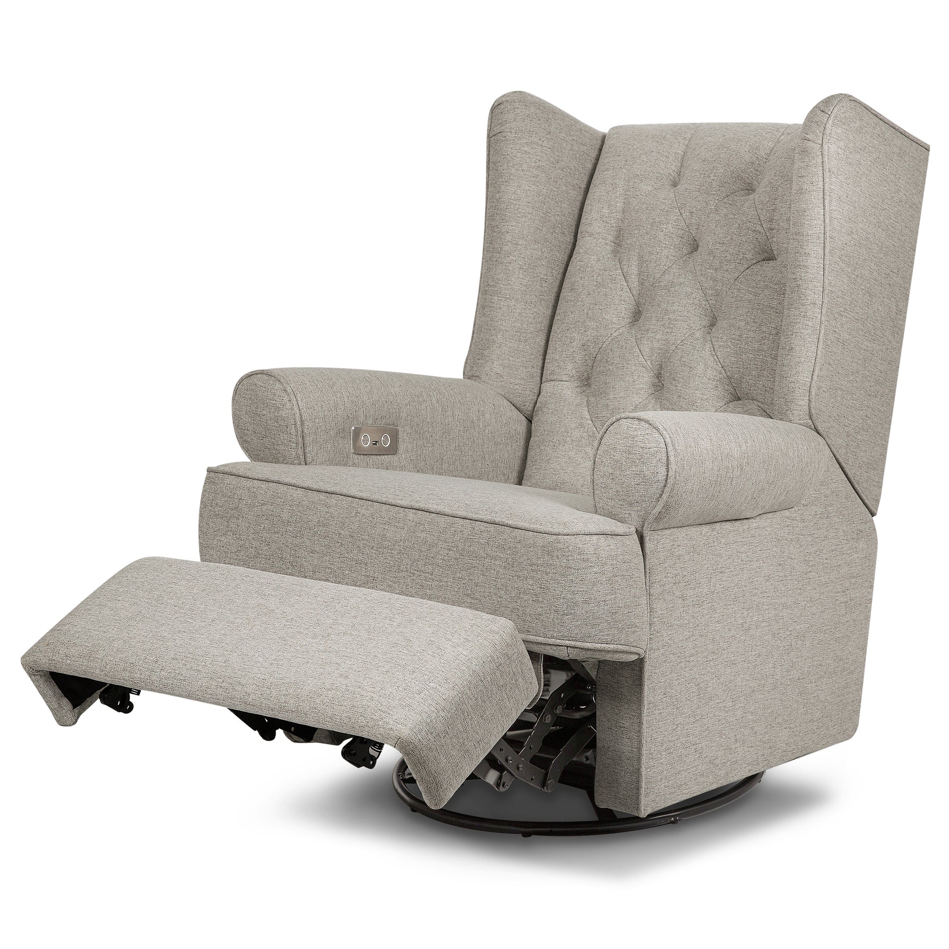 M21987PGEW,Harbour Power Recliner in Performance Grey Eco-Weave