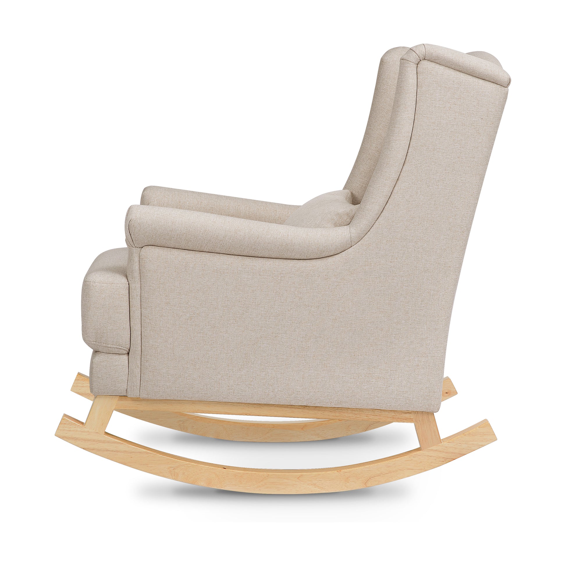 M19887PBEWL,Miranda Wingback Rocker in Performance Beach Eco-Weave w/Light Legs