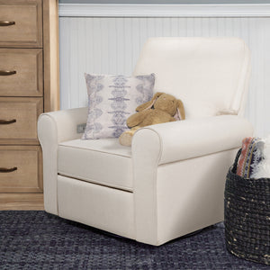 Monroe Power Recliner and Swivel Glider in Eco-Performance Fabric with USB port | Water Repellent & Stain Resistant