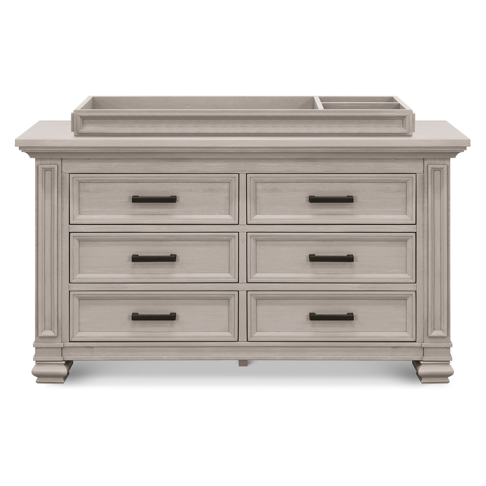 M17326MST,Palermo 6-Drawer Double Dresser in Moonstone