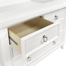 M10716RW,Emma Regency 4-Drawer Dresser in Warm White