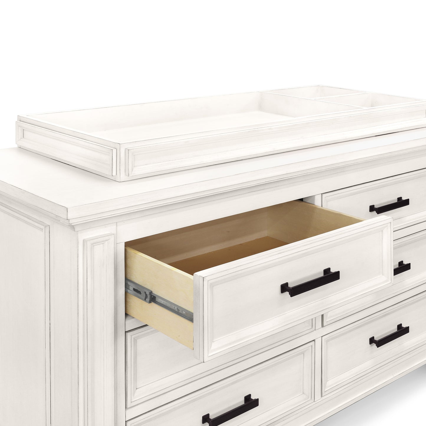 M17326CW,Palermo 6-Drawer Double Dresser in Coastal White