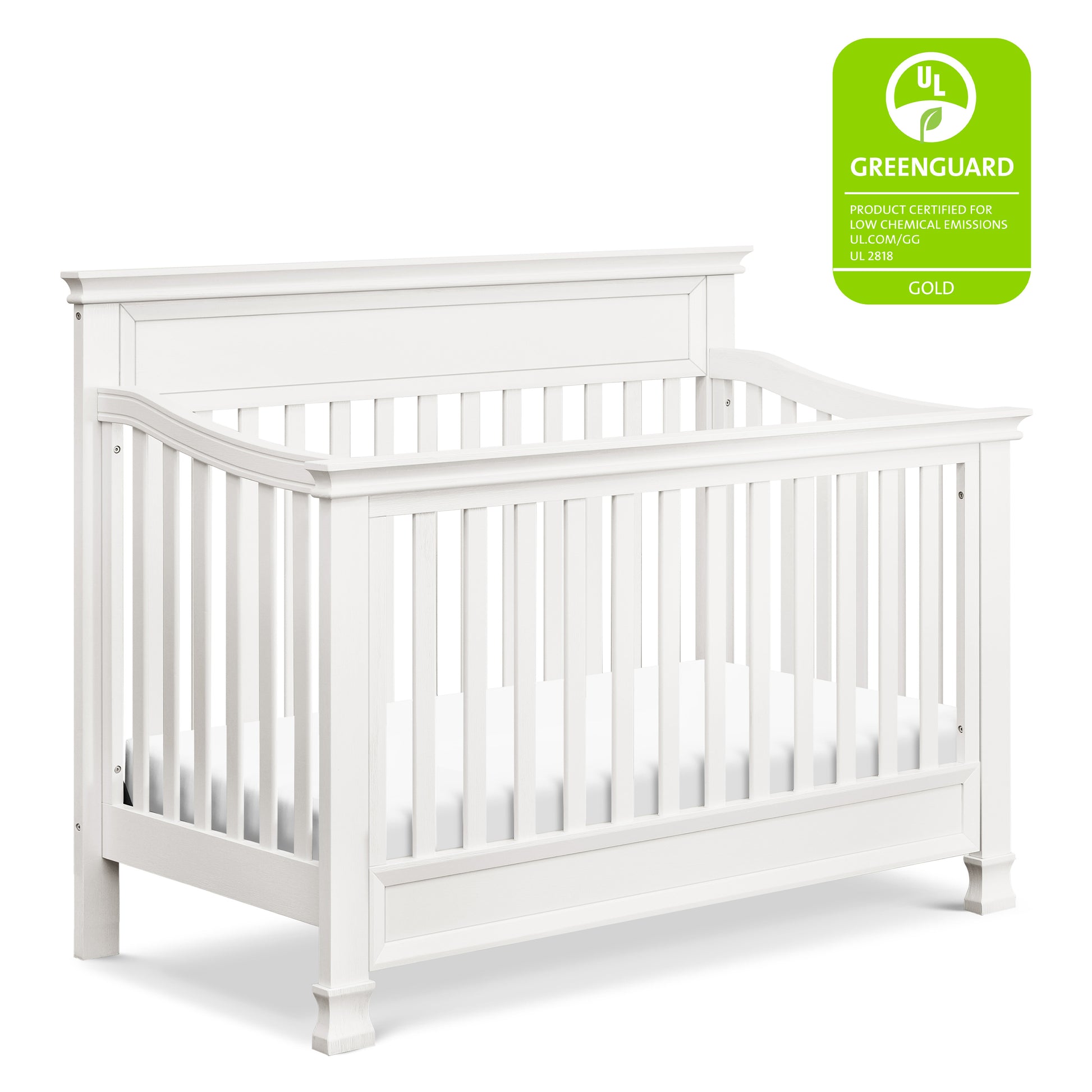 M3901RW,Foothill 4-in-1 Convertible Crib in Warm White