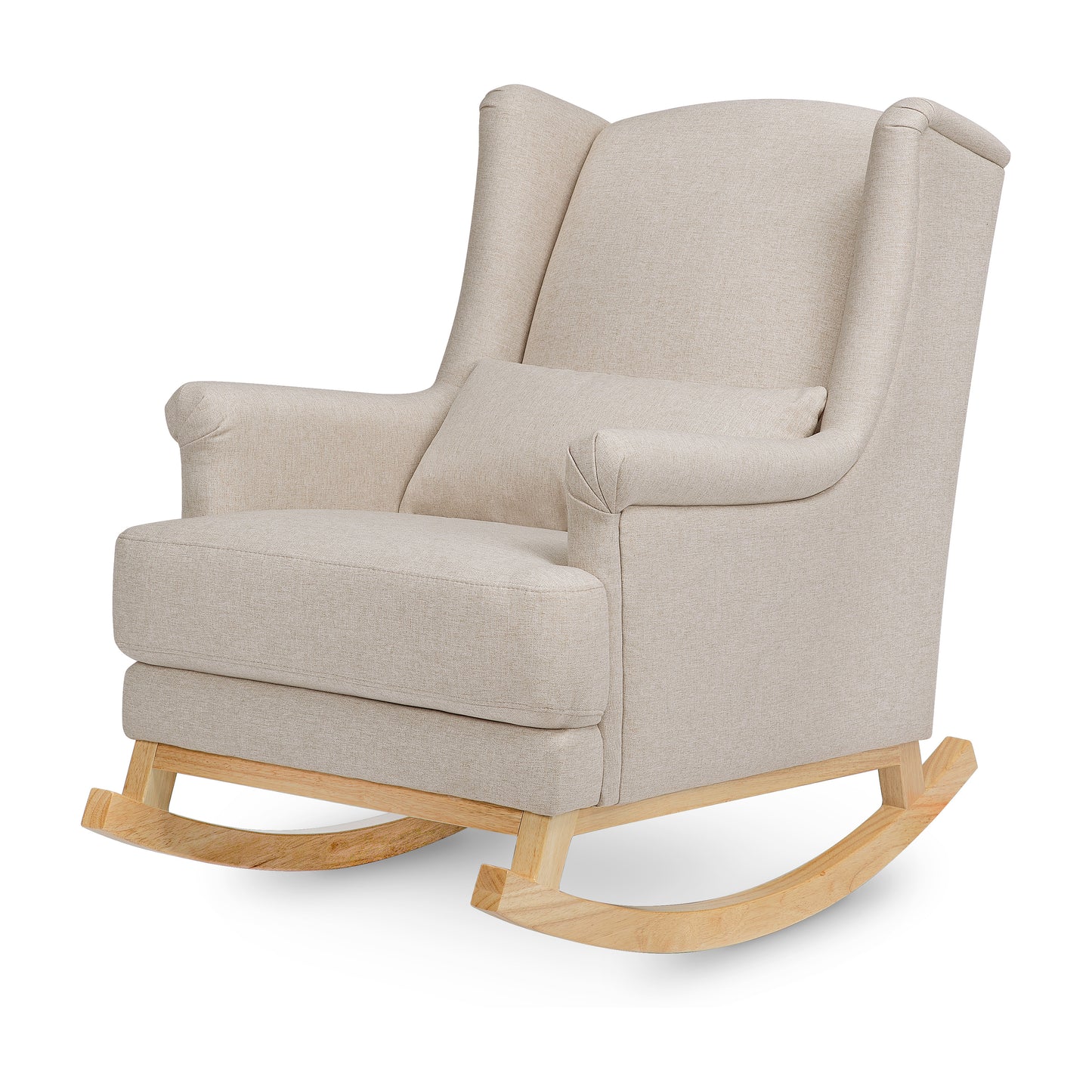 M19887PBEWL,Miranda Wingback Rocker in Performance Beach Eco-Weave w/Light Legs