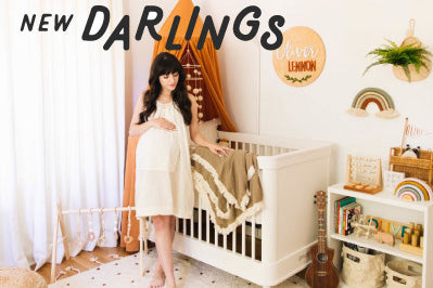 New Darlings Desert Neutral Nursery: Million Dollar Baby Classic Tanner 3-in-1 Convertible Crib