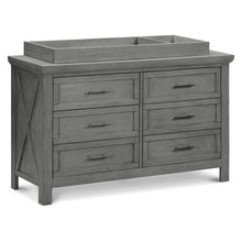 B14516WC,Emory Farmhouse 6-Drawer Dresser in Weathered Charcoal