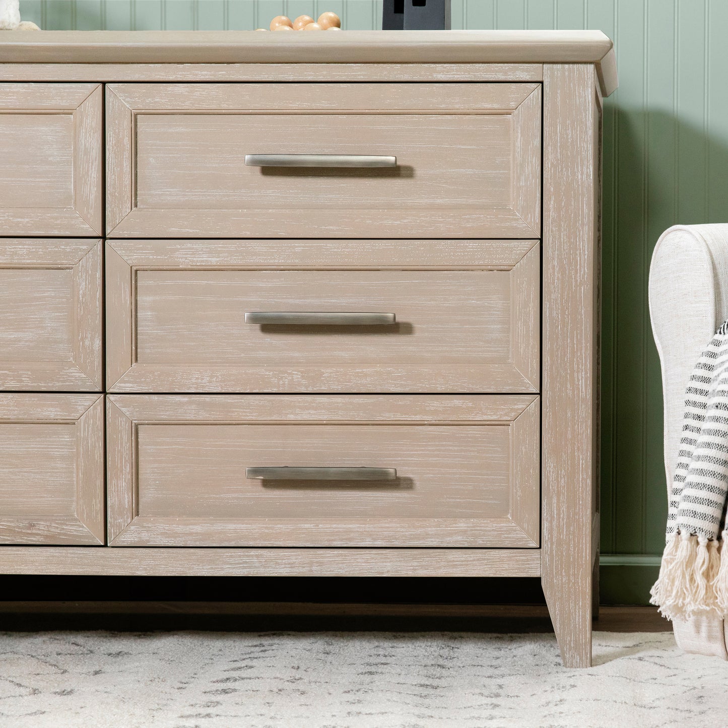 B14416SDB,Beckett 6-Drawer Dresser in Sandbar