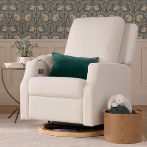 Crewe Recliner and Swivel Glider in Eco-Performance Fabric | Water Repellent & Stain Resistant