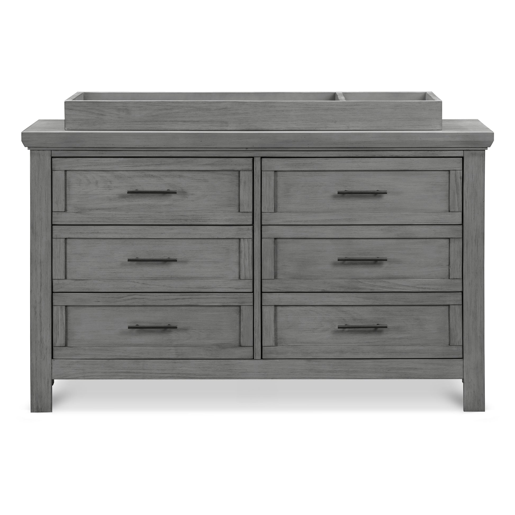 B14516WC,Emory Farmhouse 6-Drawer Dresser in Weathered Charcoal