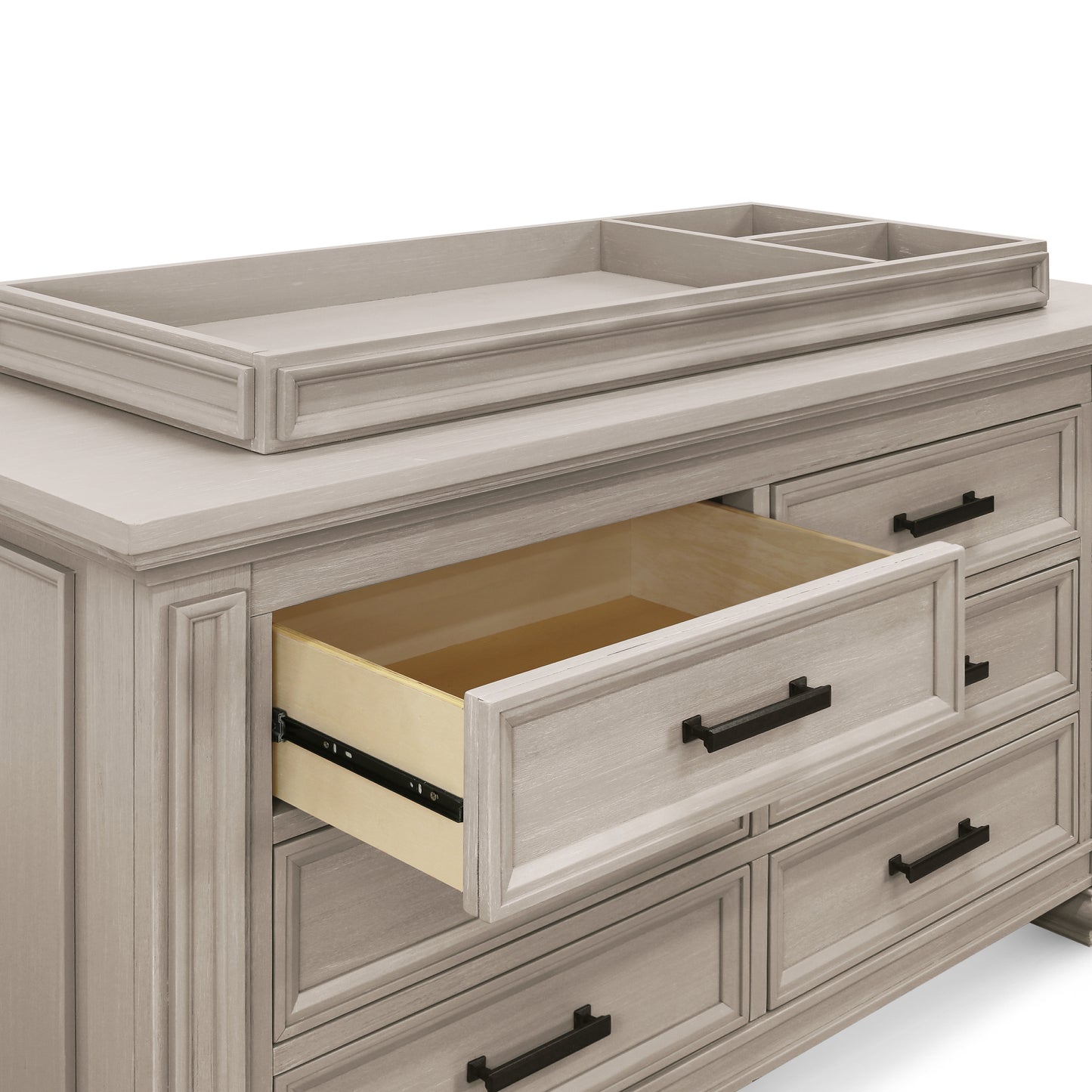 M17326MST,Palermo 6-Drawer Double Dresser in Moonstone