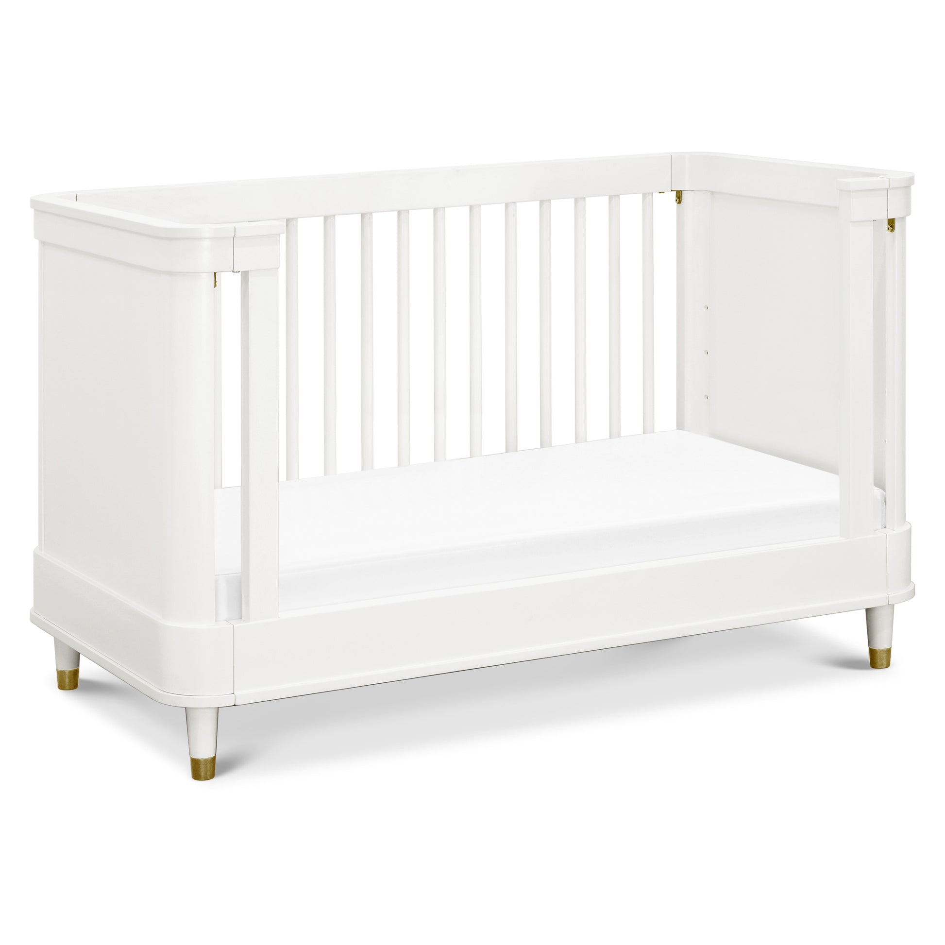 B14301RW,Tanner 3-in-1 Convertible Crib in Warm White