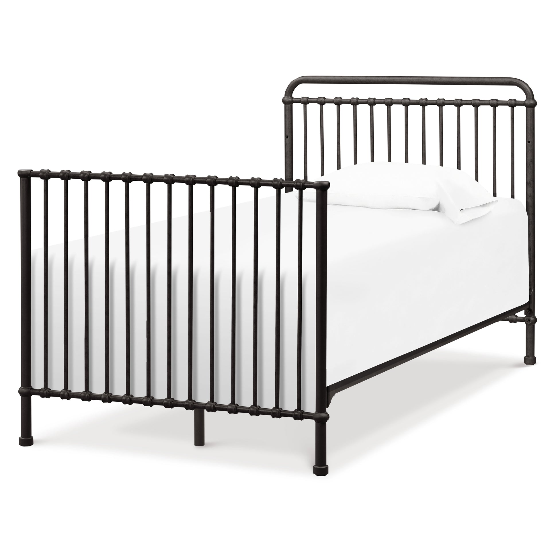 M15398UR,Winston 4-in-1 Convertible Mini Crib in Vintage Iron