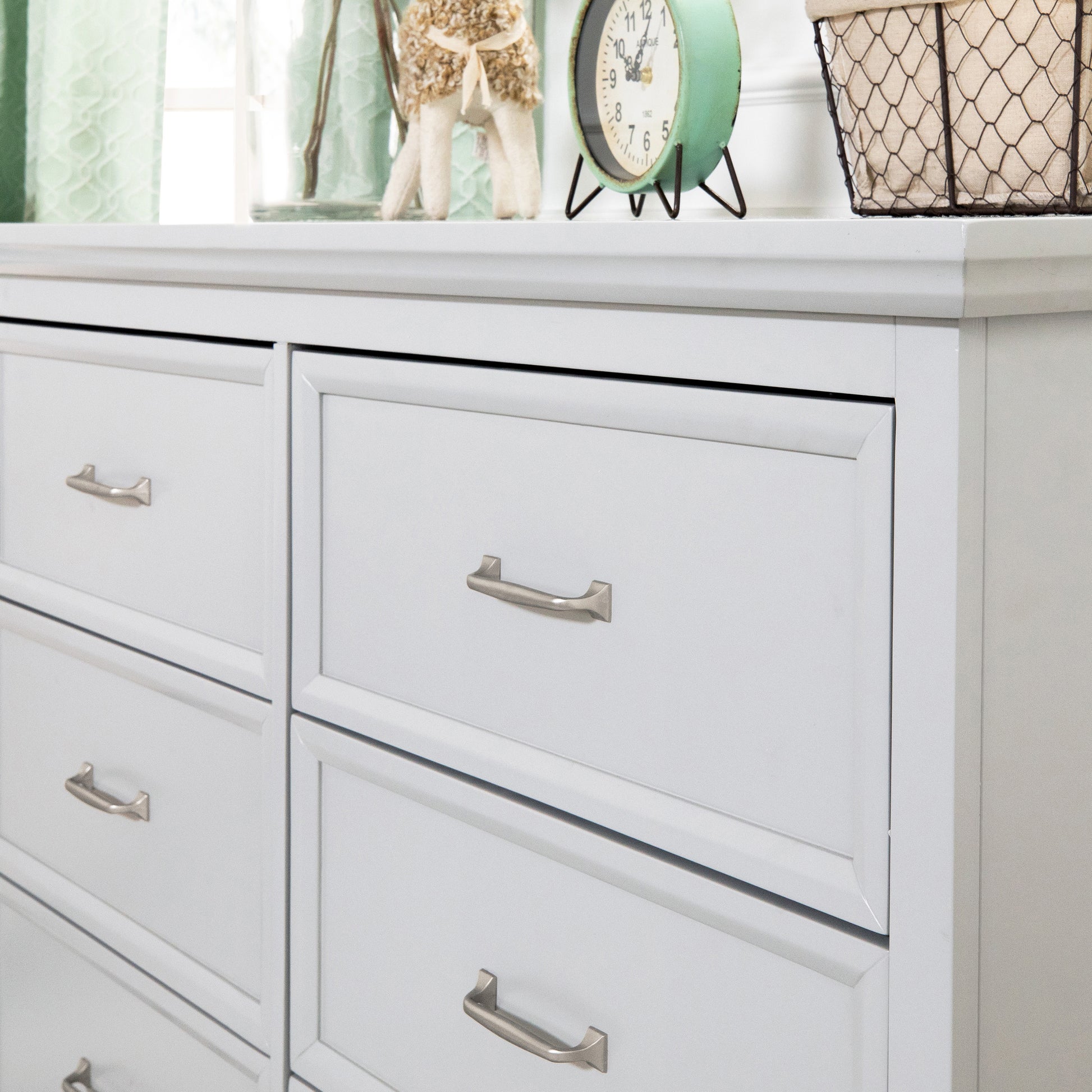 M3916DG,Foothill-Louis 6-Drawer Dresser in Cloud Grey