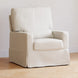 M21787PCMEW,Crawford Pillowback Comfort Swivel Glider in Performance Cream Eco-Weave