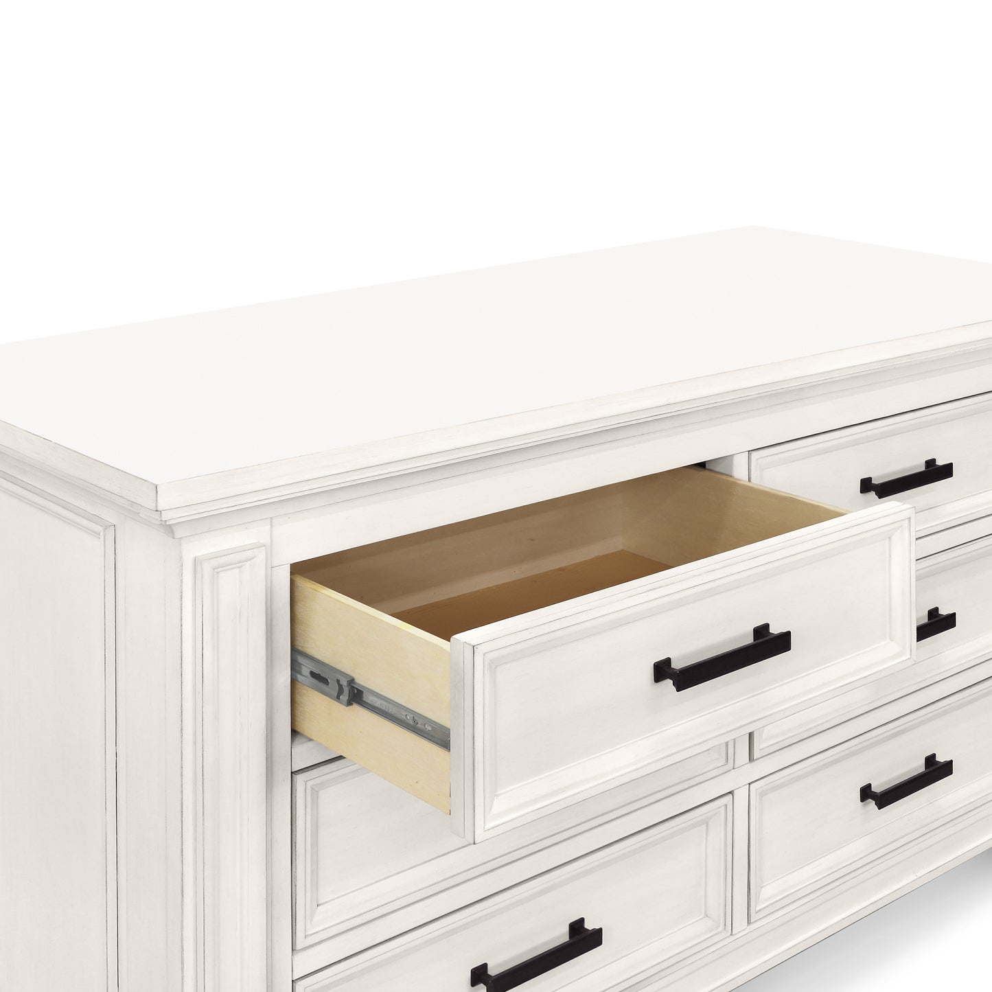 M17326CW,Palermo 6-Drawer Double Dresser in Coastal White