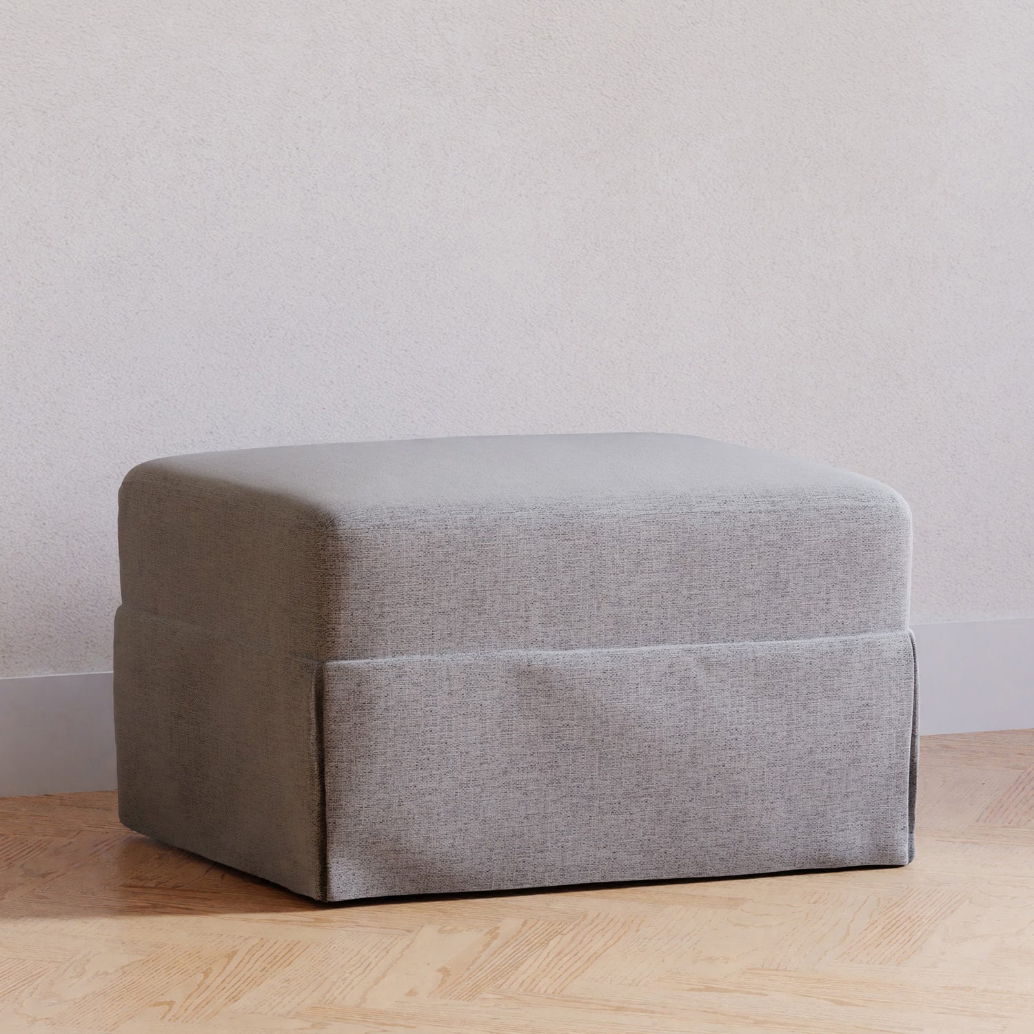 Crawford Gliding Ottoman in Eco-Performance Fabric | Water Repellent & Stain Resistant