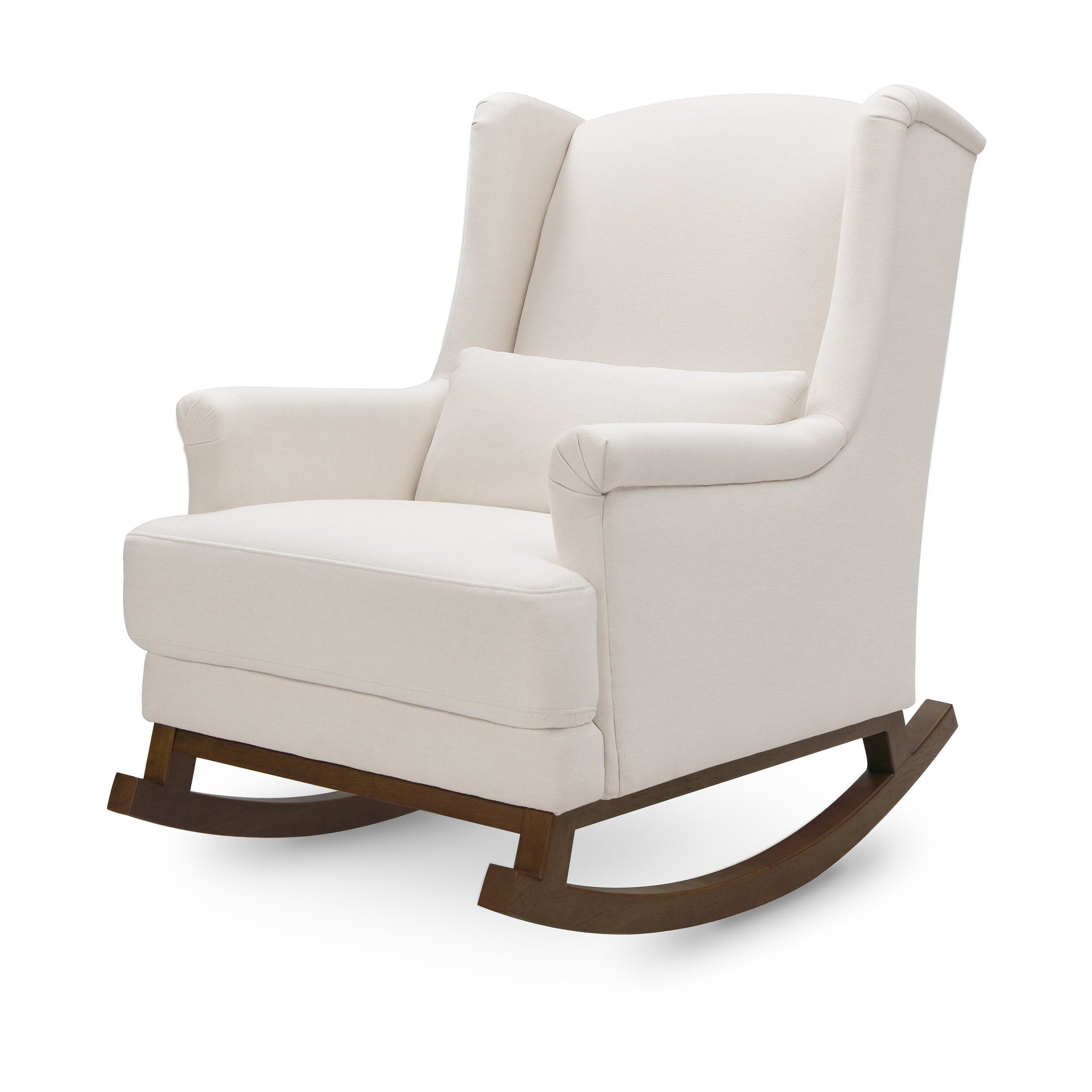 M19887PCMEW,Miranda Wingback Rocker in Performance Cream Eco-Weave